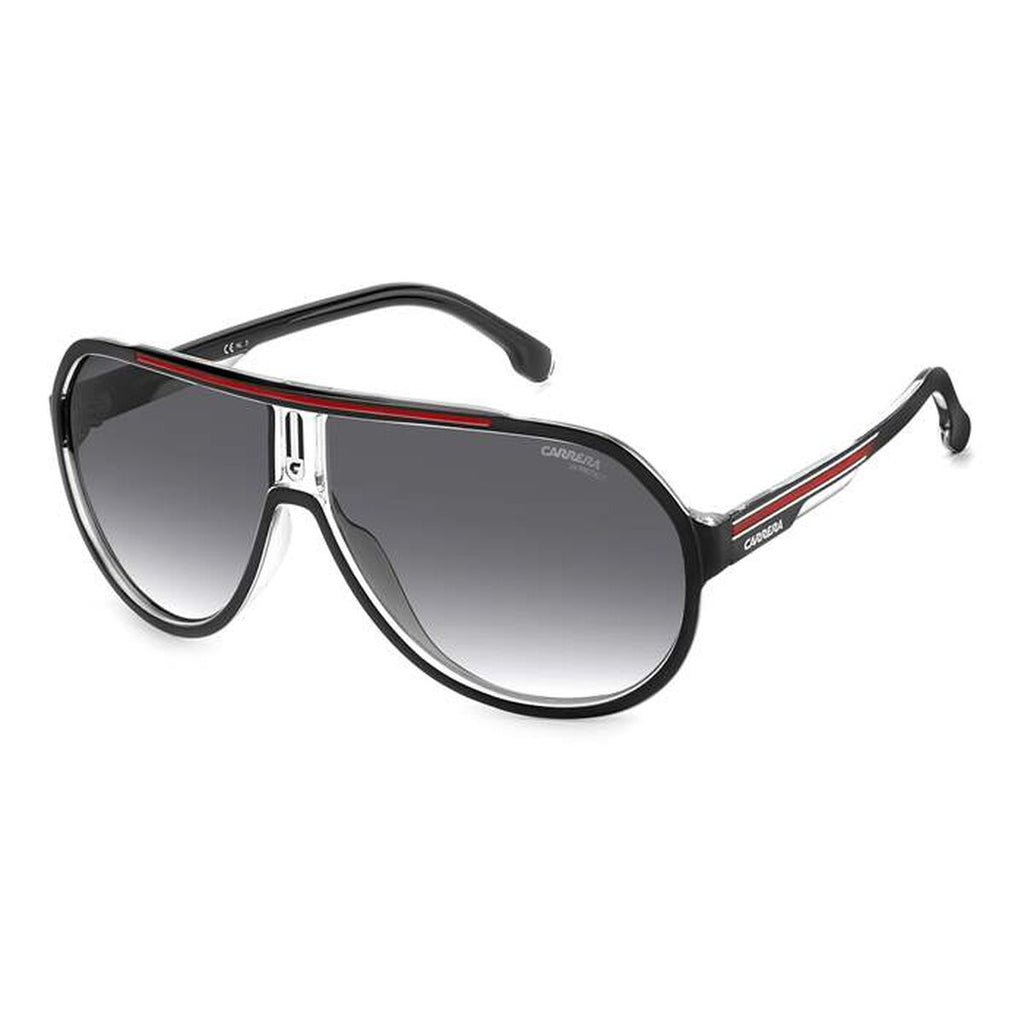 Men's Carrera Sunglasses CARRERA-1057-S-OIT Grey Black UV400 Protection-7