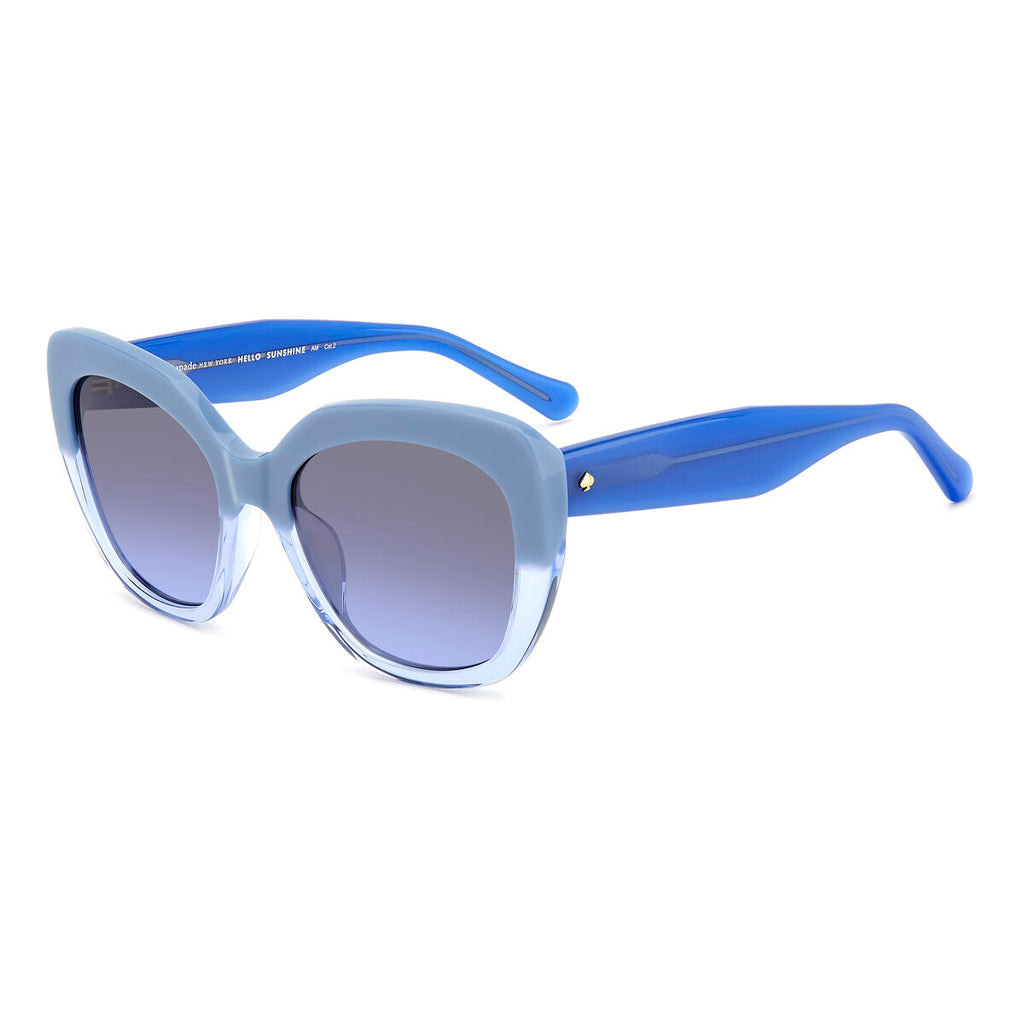 Kate Spade Women's Sunglasses Blue Grey Polycarbonate Acetate UV400 Protection-0