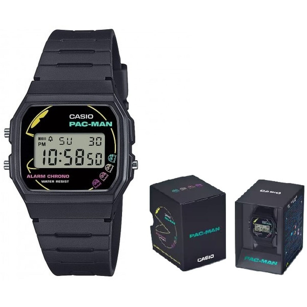 Casio F-91 - PACMAN Series Limited Edition Black (Ø 35 mm)