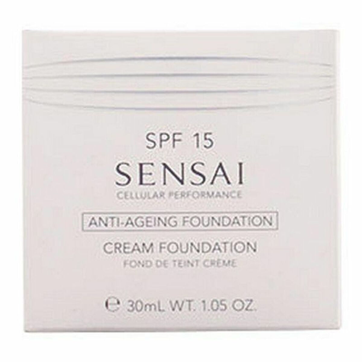 Fluid Foundation Make-up Kanebo Sensai Cp cf 25 Cf25-Topaz Beige Spf 15 30 ml