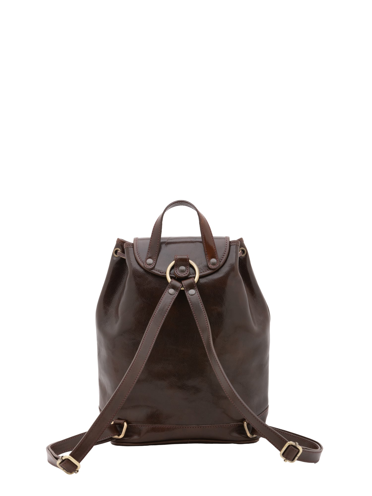 Borsa a spalla da donna In Vera pelle Made in Italy 25x32x14 cm-3