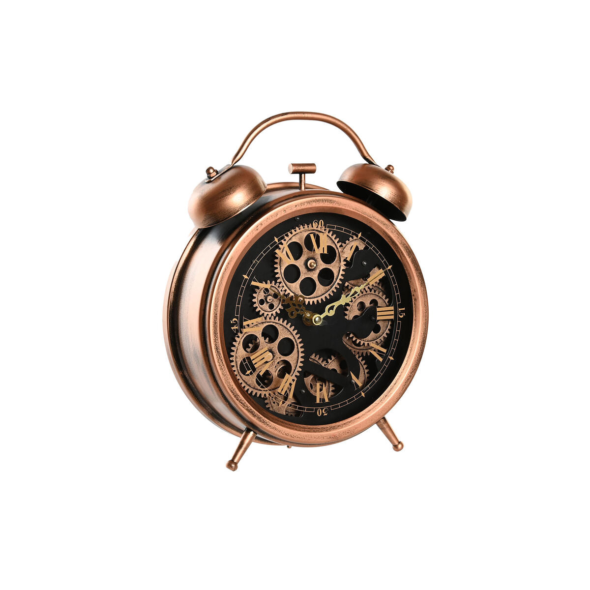 Table clock DKD Home Decor Copper Vintage-0