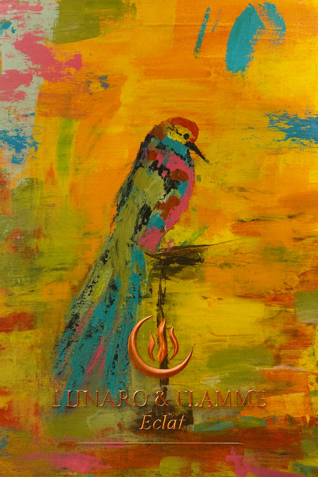 Herald of Dawn | 100 % Hand painted | Canvas | Size 30 X 40