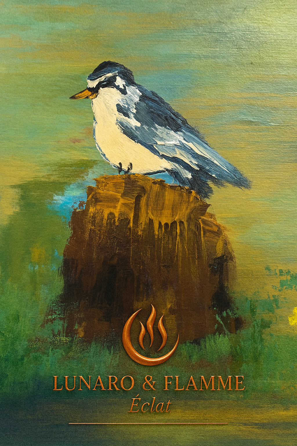 The Bloom Beyond Balance | 100% Hand painted | Size 30 X 40