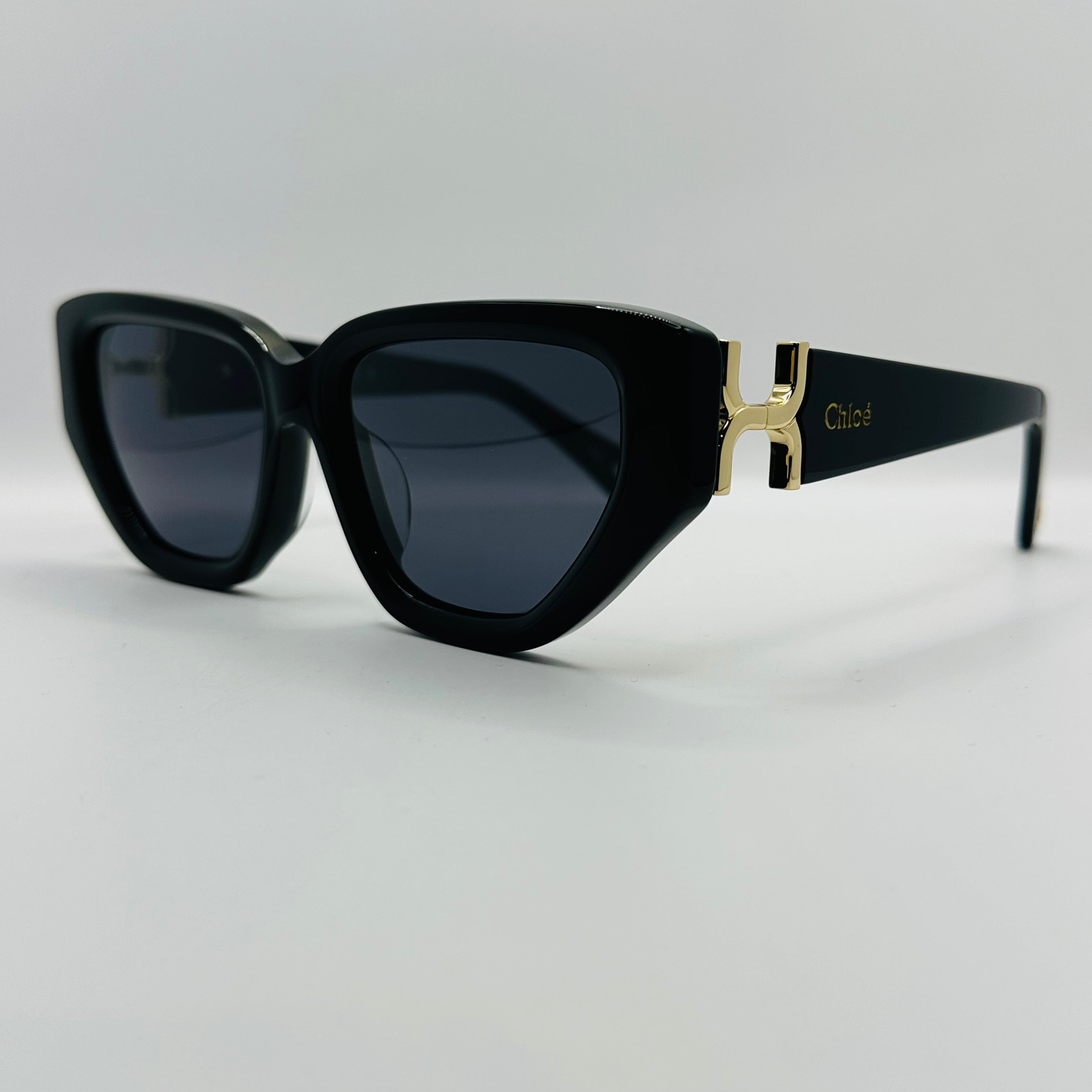 Acetate Square Frame Chloe CH0235S Full Rim Sunglasses 55mm Lens Width-0