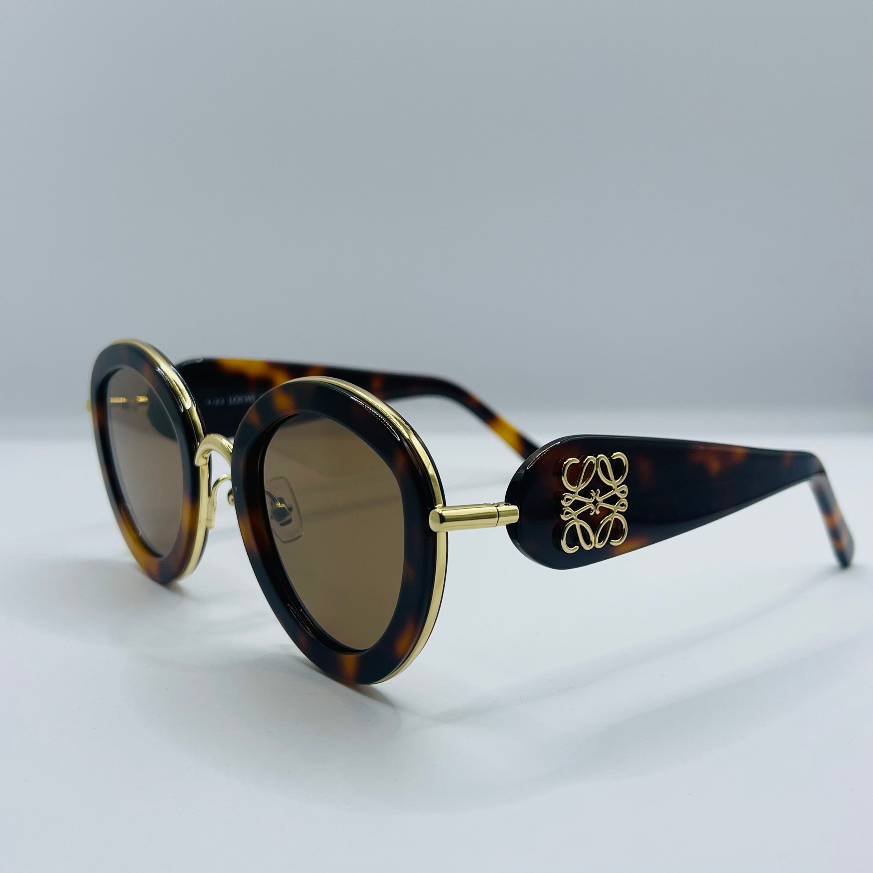 Loewe Metal LW40130U Acetate Square Full Rim Sunglasses 49mm Lens-5