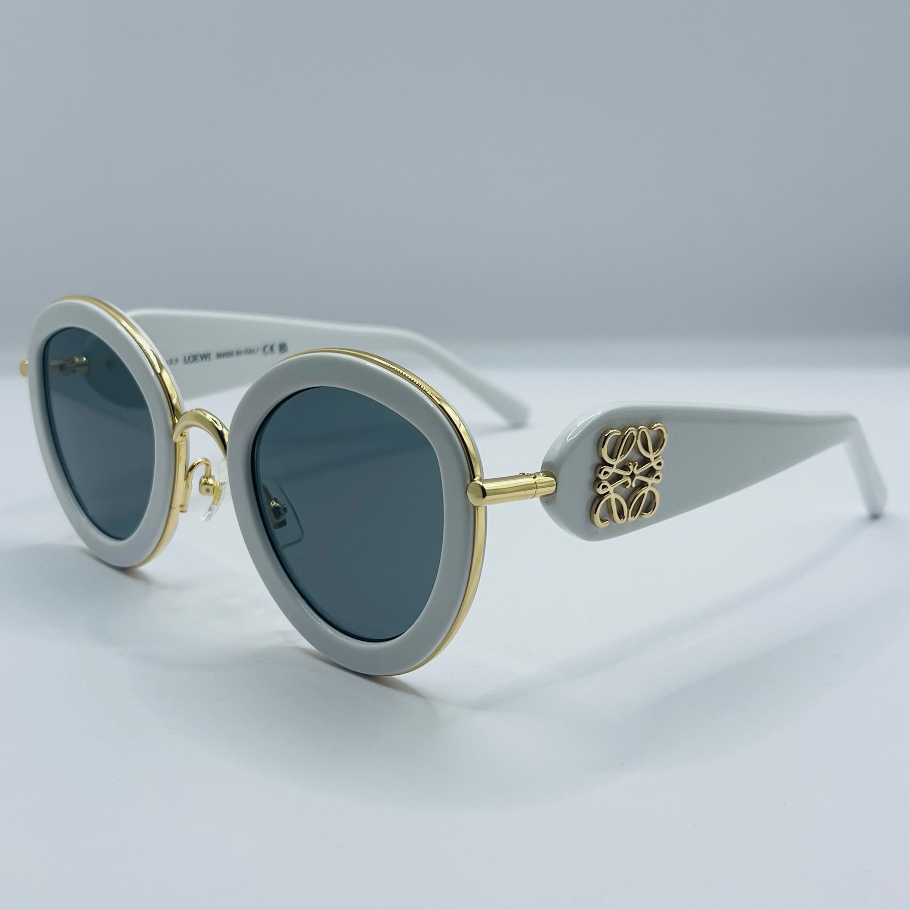 Loewe Metal LW40130U Acetate Square Full Rim Sunglasses 49mm Lens-3