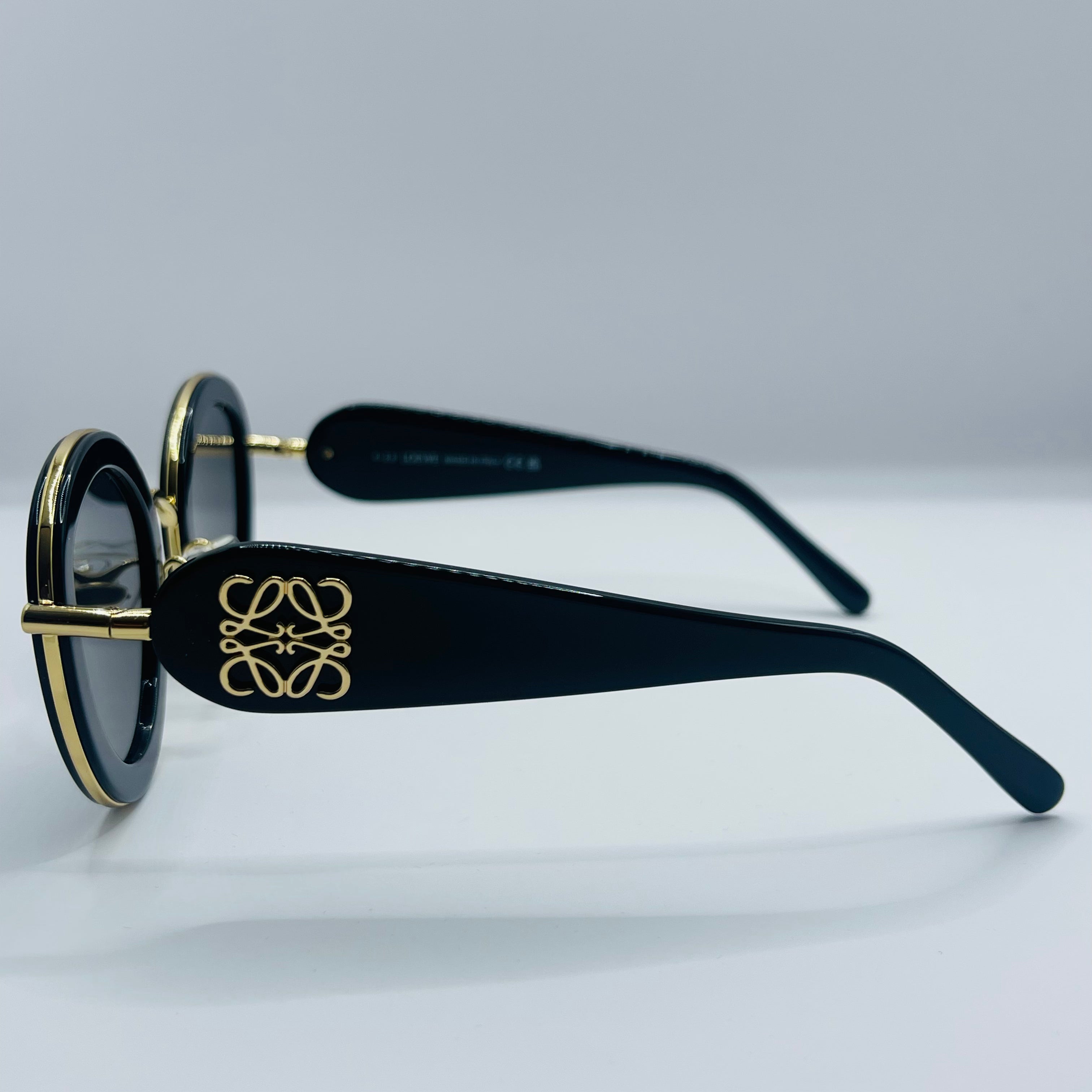 Loewe Metal LW40130U Acetate Square Full Rim Sunglasses 49mm Lens-2