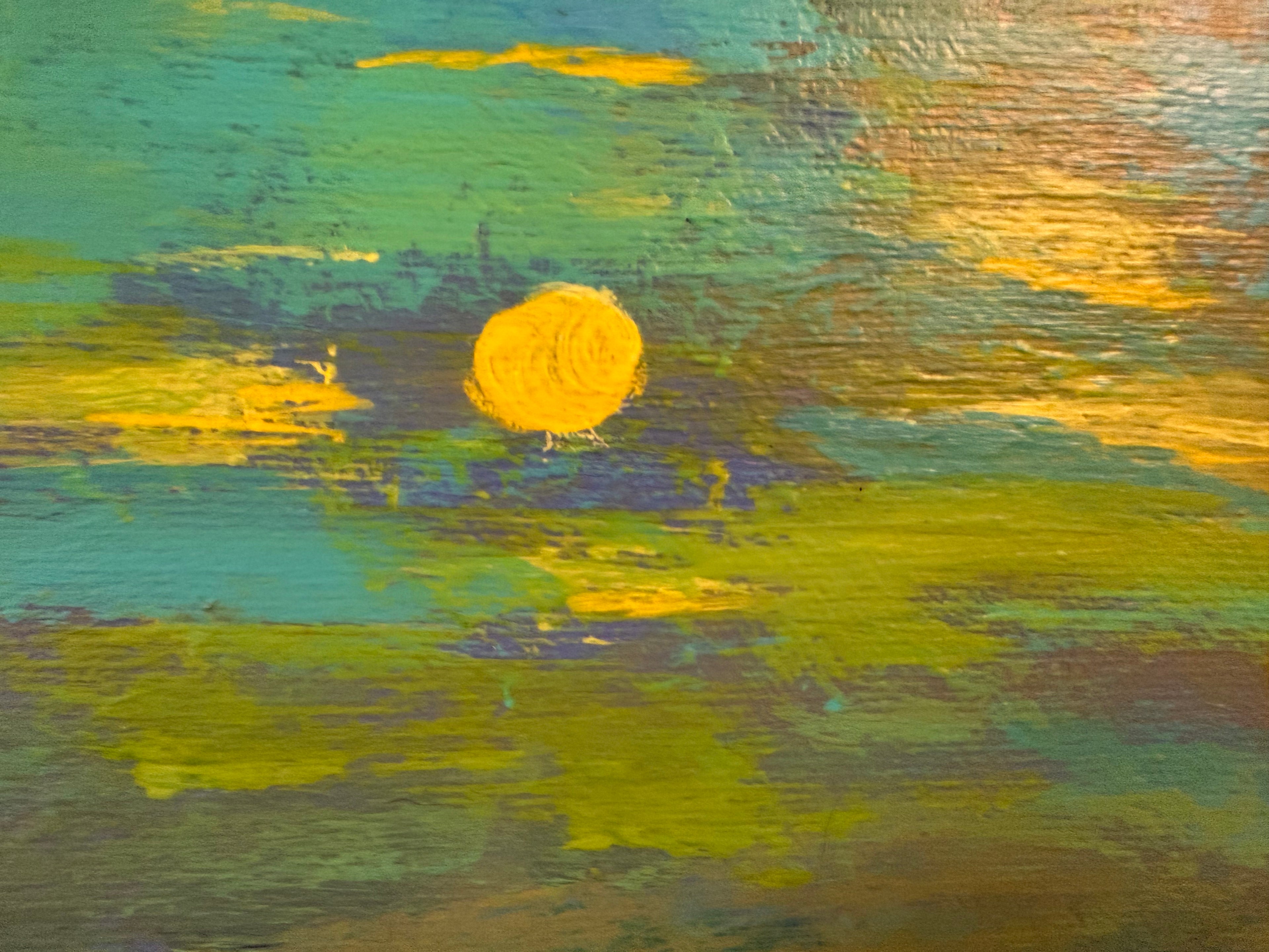 The Bloom Beyond Balance | 100% Hand painted | Size 30 X 40