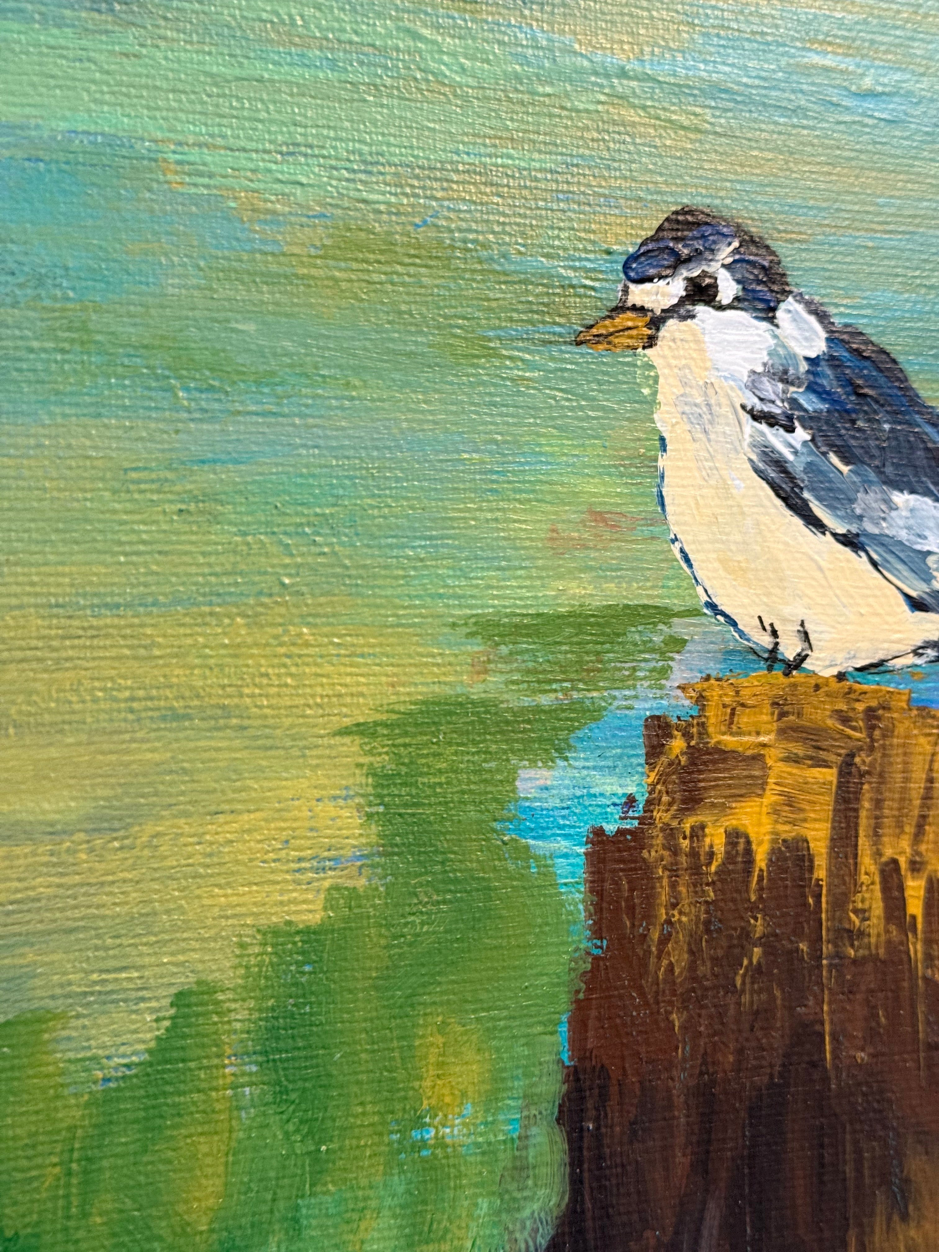 The Bloom Beyond Balance | 100% Hand painted | Size 30 X 40