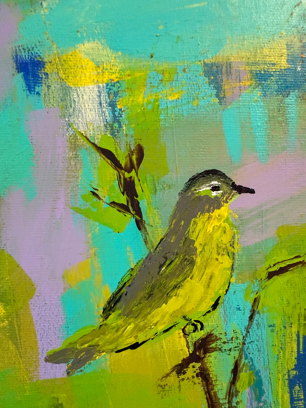 The Branch Between Worlds | 100% Hand painted | Size 40 X 50