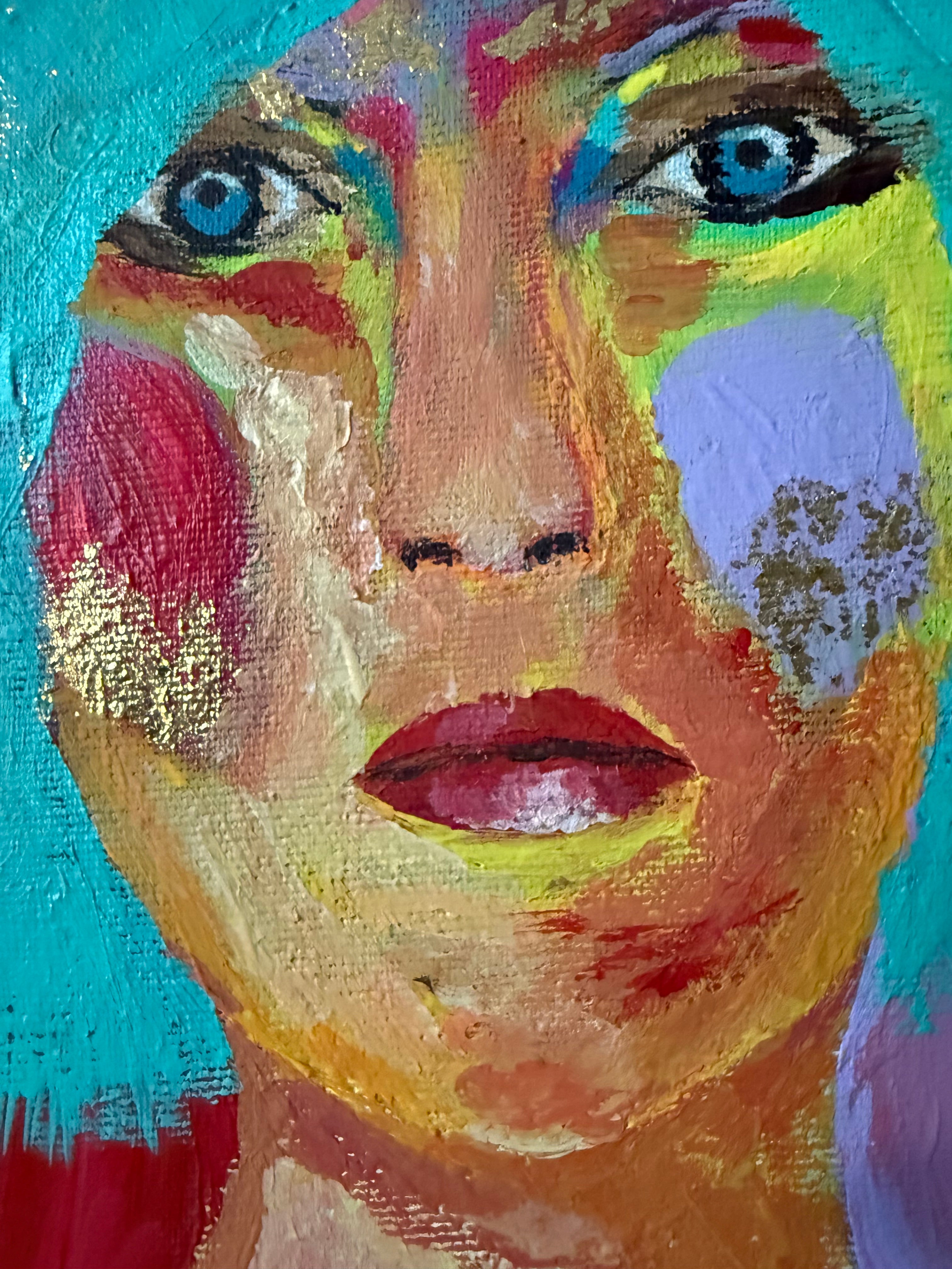 Oracle of Golden Frequencies | 100% Hand Painted | Size 50 X 50