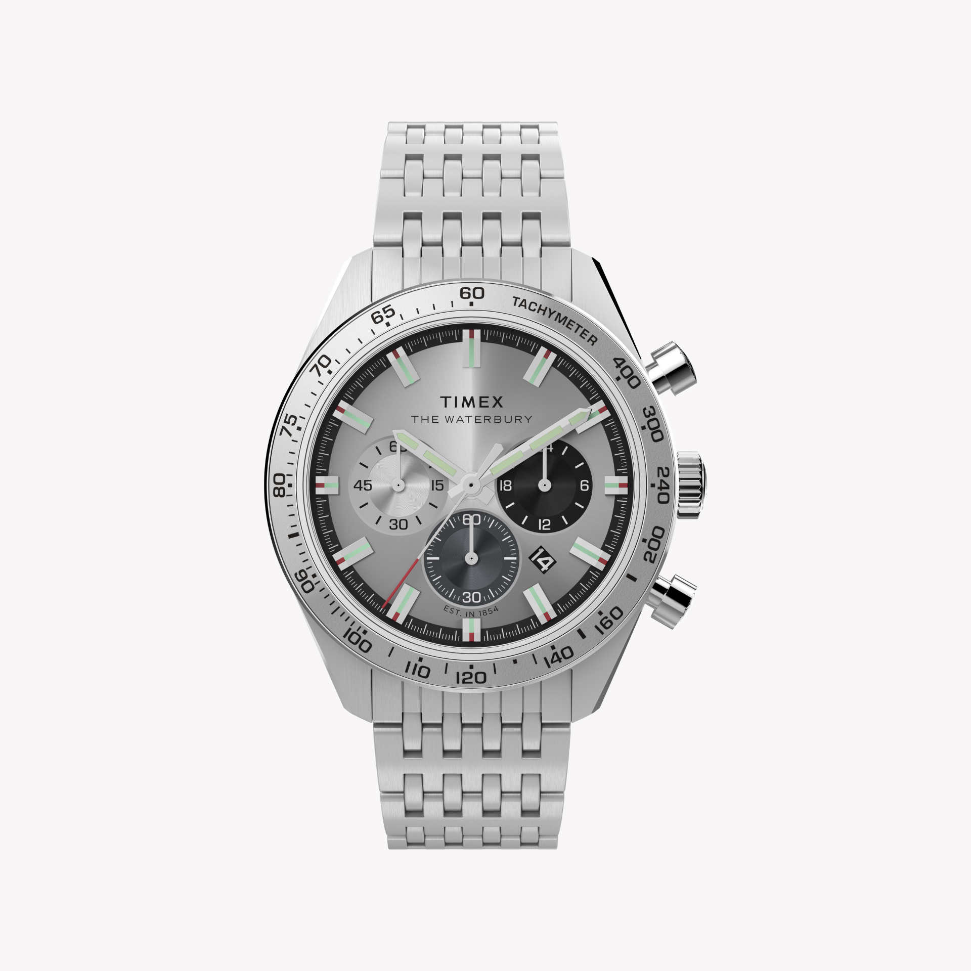 Timex Men's Stainless Steel, Silver | Model Tw2y18700