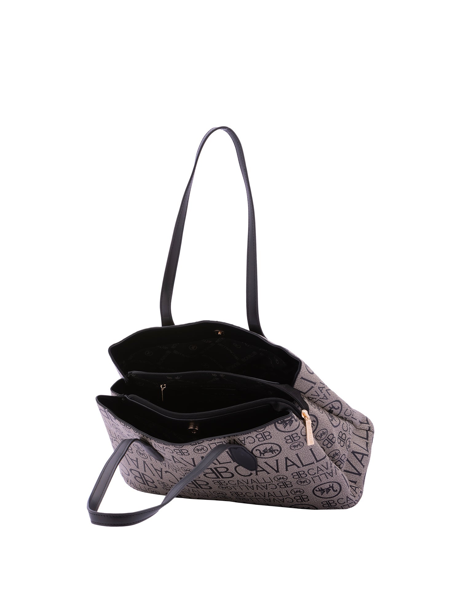 Borsa a spalla da donna ecopelle Prodotto Vegano 23x35x14 cm-4