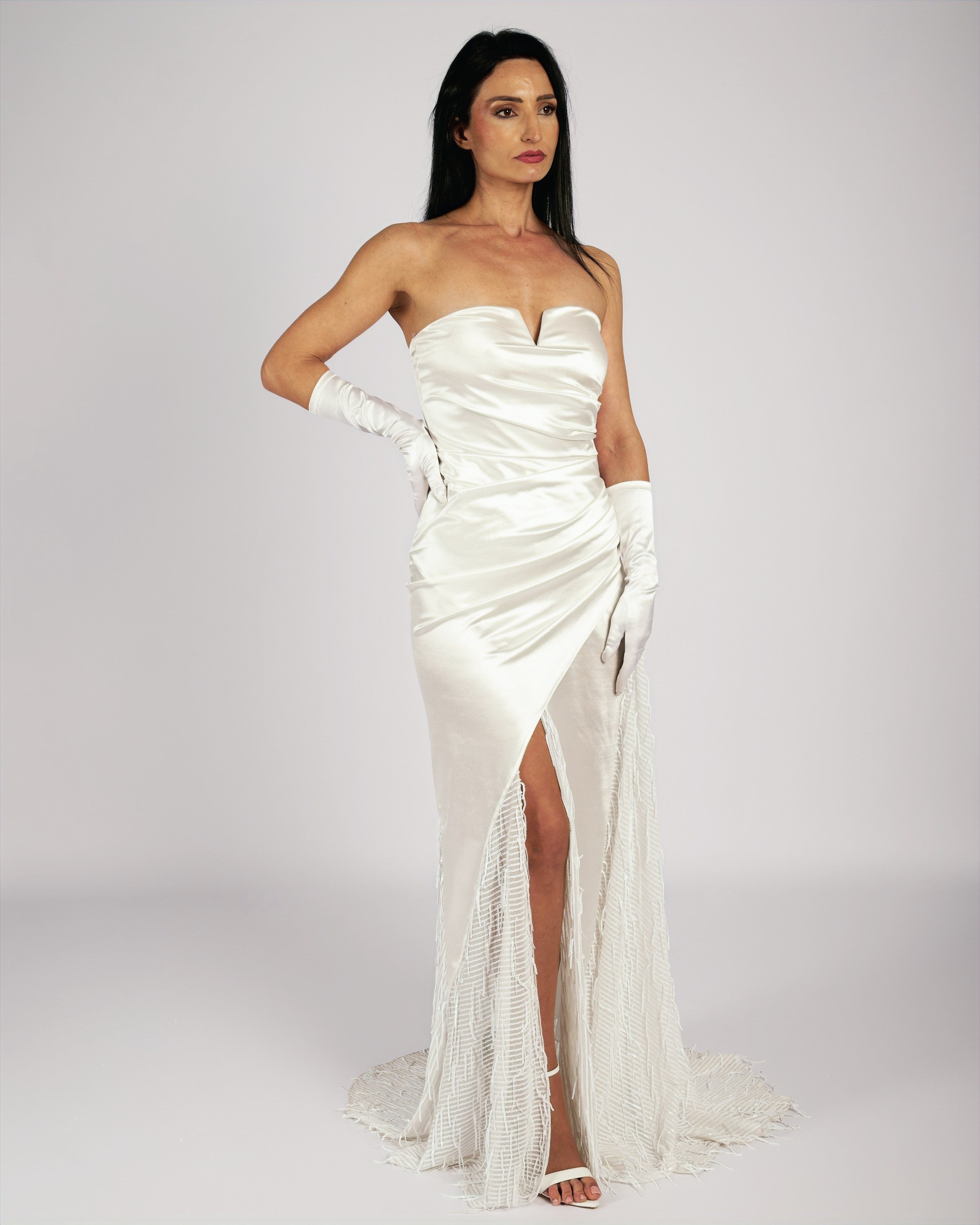 Ethel Bridal Gown With Train-0