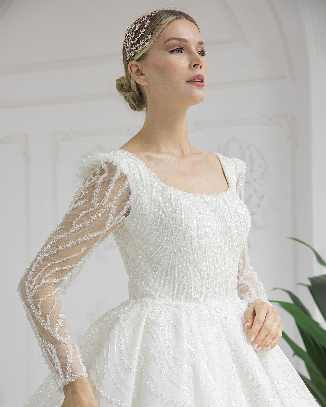 GORKEM A Line Plus Size Coat with Shoulder Pads by Gorbri | Ships from Turkey