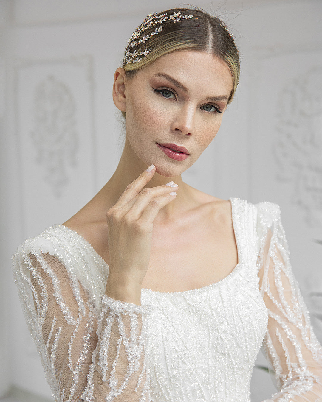 GORKEM A Line Plus Size Coat with Shoulder Pads by Gorbri | Ships from Turkey