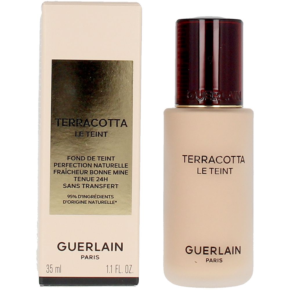 Guerlain Terracotta Le Teint Fluid Foundation #1N Medium Coverage 24H Wear 30ml